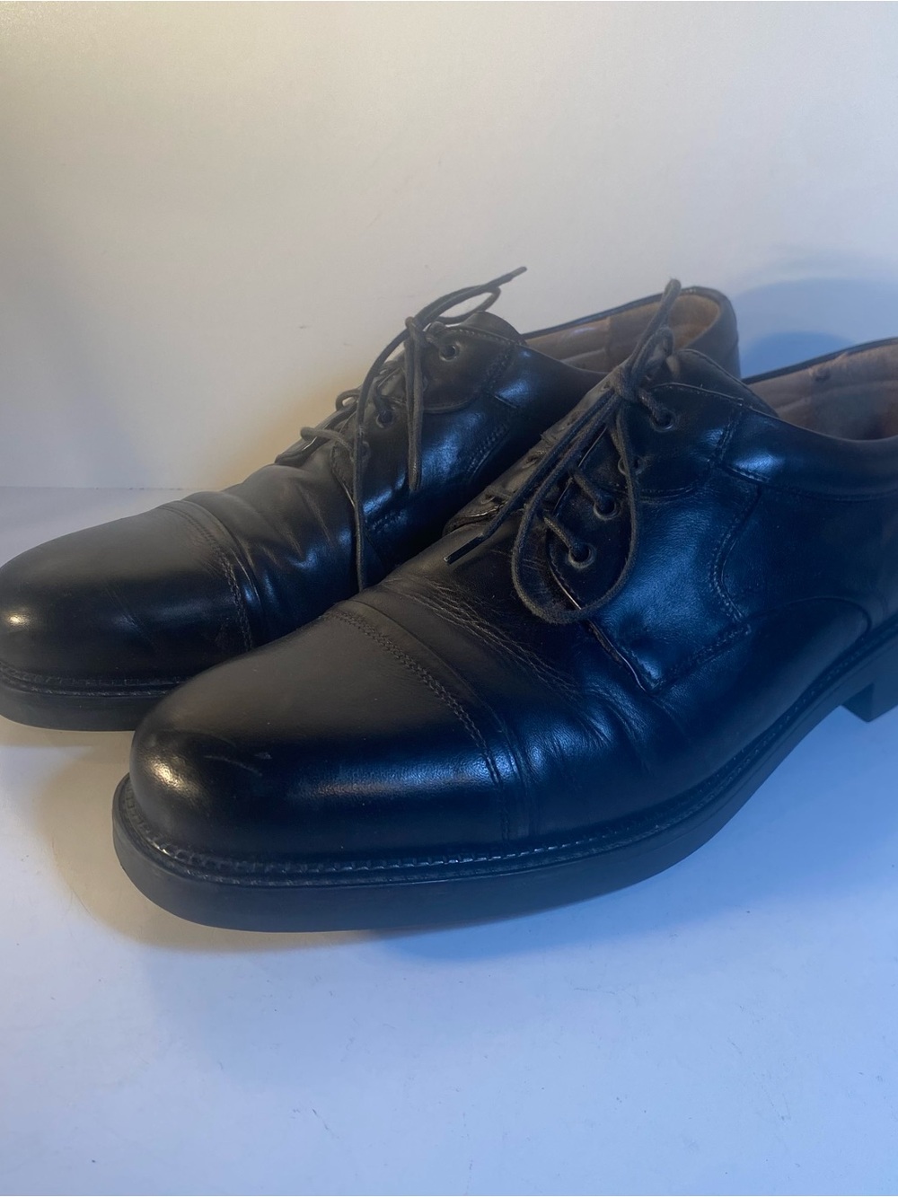 Bostonian Strada Dress Shoes Oxfords Black Leather Oxfords Size 12M